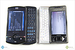HP iPAQ Data Messenger a Sony Ericsson XPERIA X1