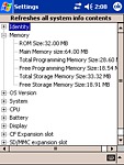 Nastavení RAM a ROM
