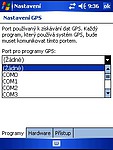 Nastavení virtuálního COM portu, který umožní využít GPSku dvěma nebo více programy současně