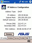 Nastavení konfigurace IP