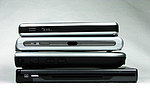Porovnání zařízení (zezdola) :: HP iPAQ hx4700, Dell Axim X51v, FSC Pocket LOOX C550, Acer n300