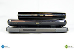 Srovnání velikostí - HTC HD2 (dole), nüvifone M10 (uprostřed) a nüvifone M20 (nahoře) (2)