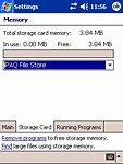 iPAQ File Store, bezpečné úložiště