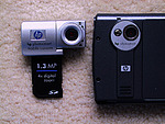 Porovnání fotoaparátu s SD foťákem