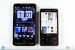 Srovnání s HTC Touch Pro