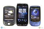 Srovnání s HTC Touch Viva a HTC Touch 3G
