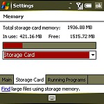 Použitá 2GB paměťová karta