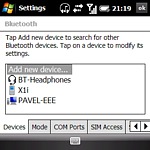 Nastavení Bluetooth (5)
