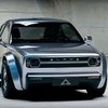 Alpha Ace: elektromobil v retro stylu připomínající Fiat 850
