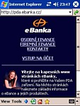 Pocket Internet Explorer :: eBanka