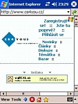 Pocket Internet Explorer :: Klasická verze ce4you