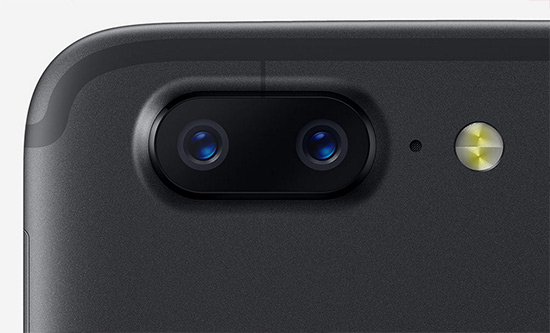OnePlus 5T duální fotoaparát