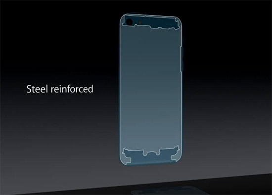Apple iPhone 5C vystuz tela