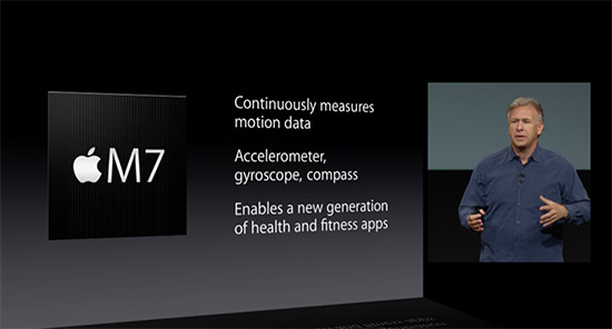 Apple iPhone 5s koprocesor M7