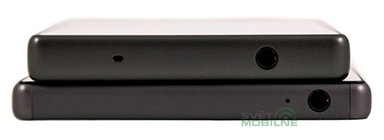 Sony Xperia Z5 Compact jack pro sluchátka