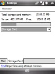 16 GB microSD karta v zařízení