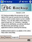 Stručný návod k FSC Backup