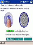 Biometrický senzor v akci... (2)