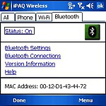 iPAQ Wireless - Bluetooth