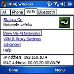 iPAQ Wireless - WiFi