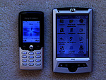 Porovnání s telefonem Ericsson T610