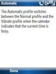 Automatický profil podle kalendáře