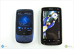 Porovnání zařízení s HTC Touch HD (atrapa)