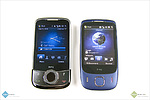 Srovnání s HTC Touch 3G (maketa)
