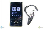 HTC Touch Pro a BT sluchátko