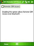 BT Remote SIM Access