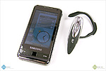 Samsung Omnia a BT sluchátko