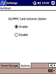Automatické spuštění programu z karty